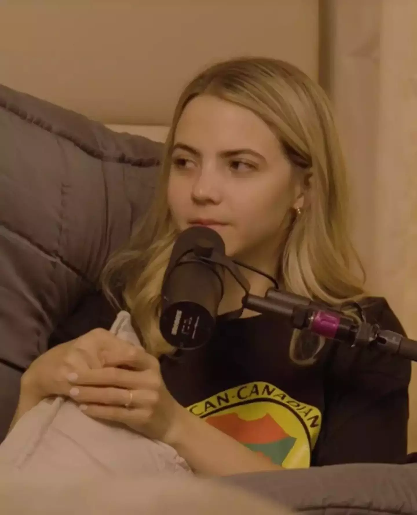 Bobbi Althoff's interview style is very unorthodox.