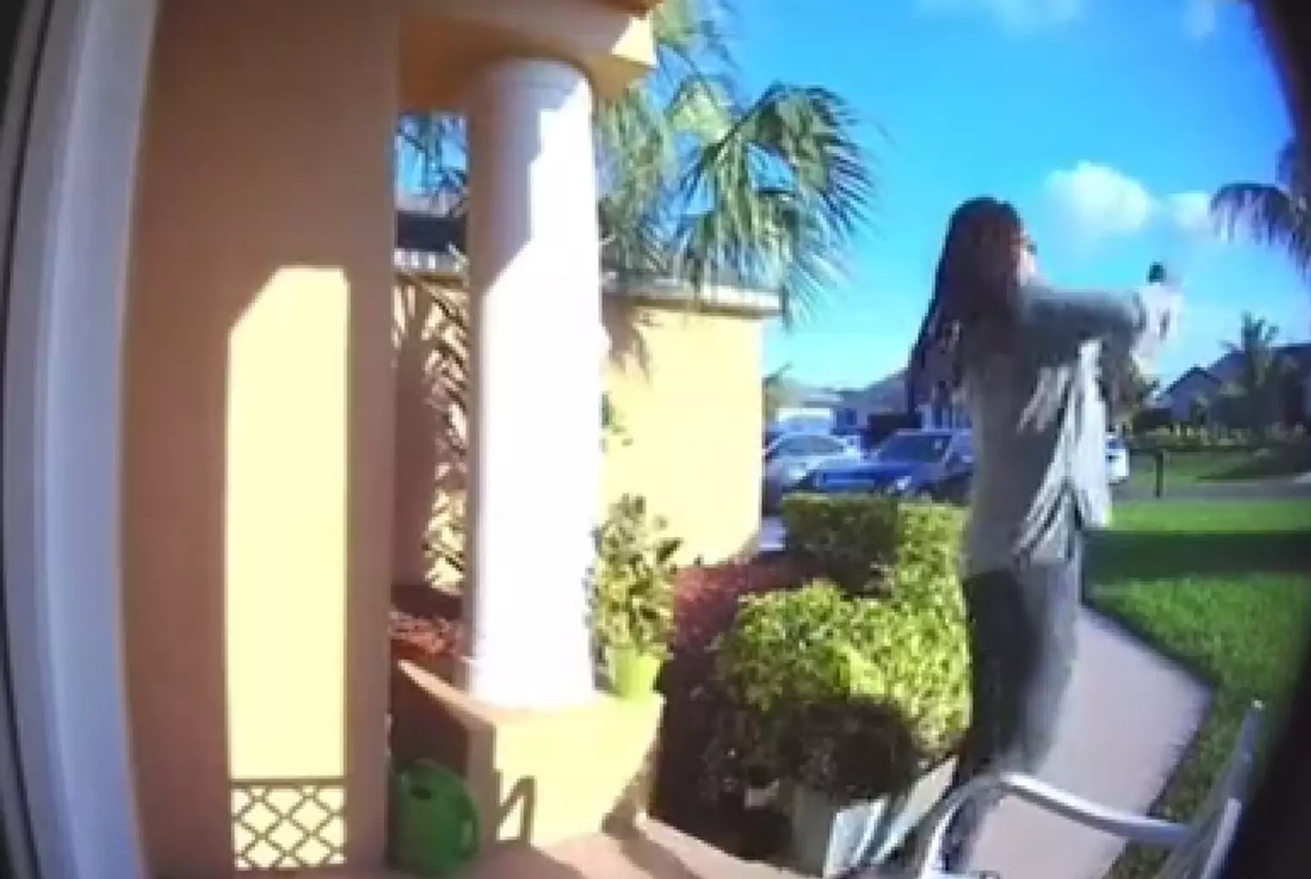 The delivery driver threw the order away after hearing there wouldn't be a tip.