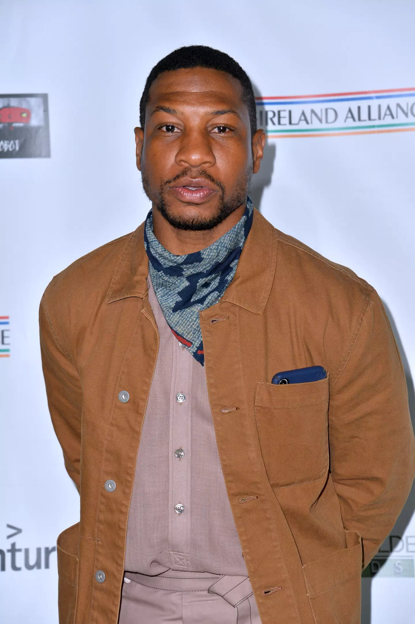 Jonathan Majors was arrested last month on assault charges.