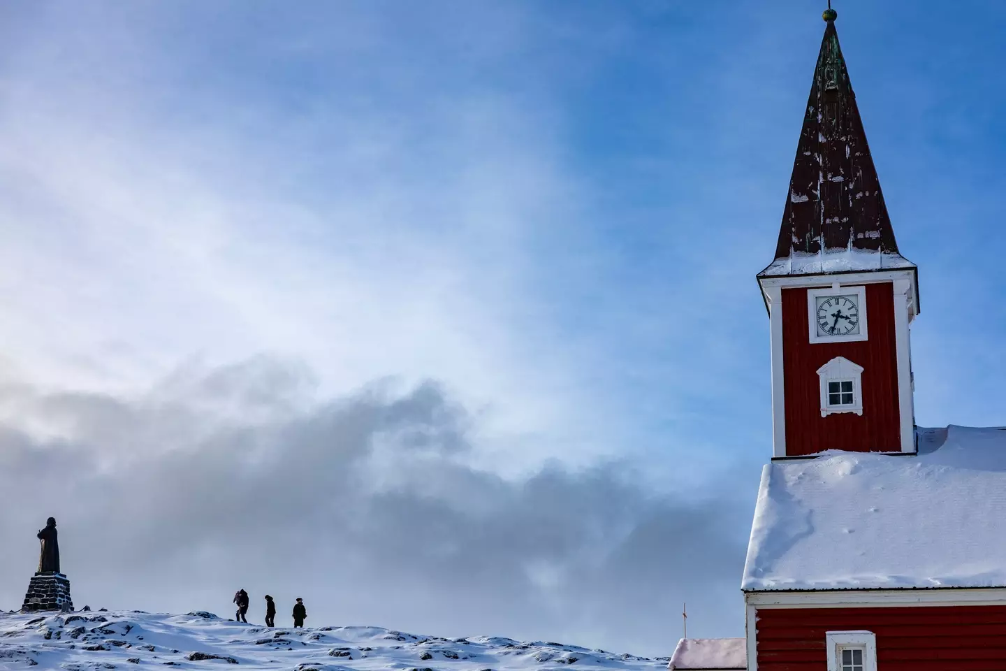Greenland's prime minister has hit back (ODD ANDERSEN/AFP via Getty Images)