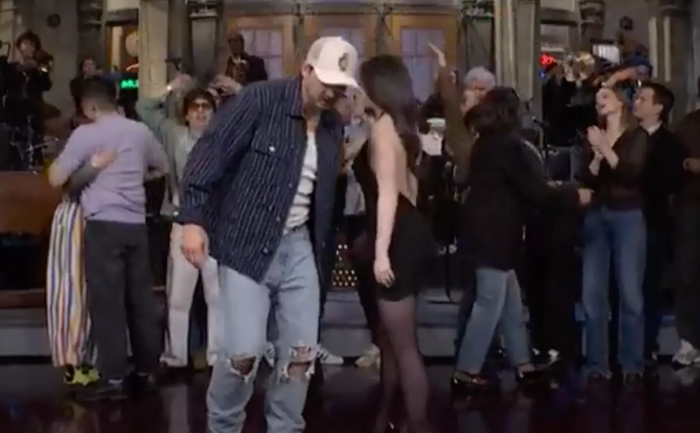 People were desperate to know what was said after Morgan's swift exit (NBC)