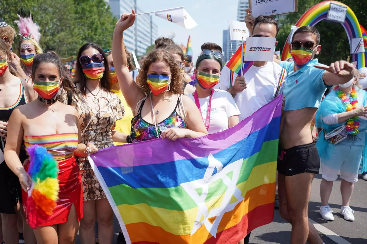 Pride is celebrated in cities around the world.