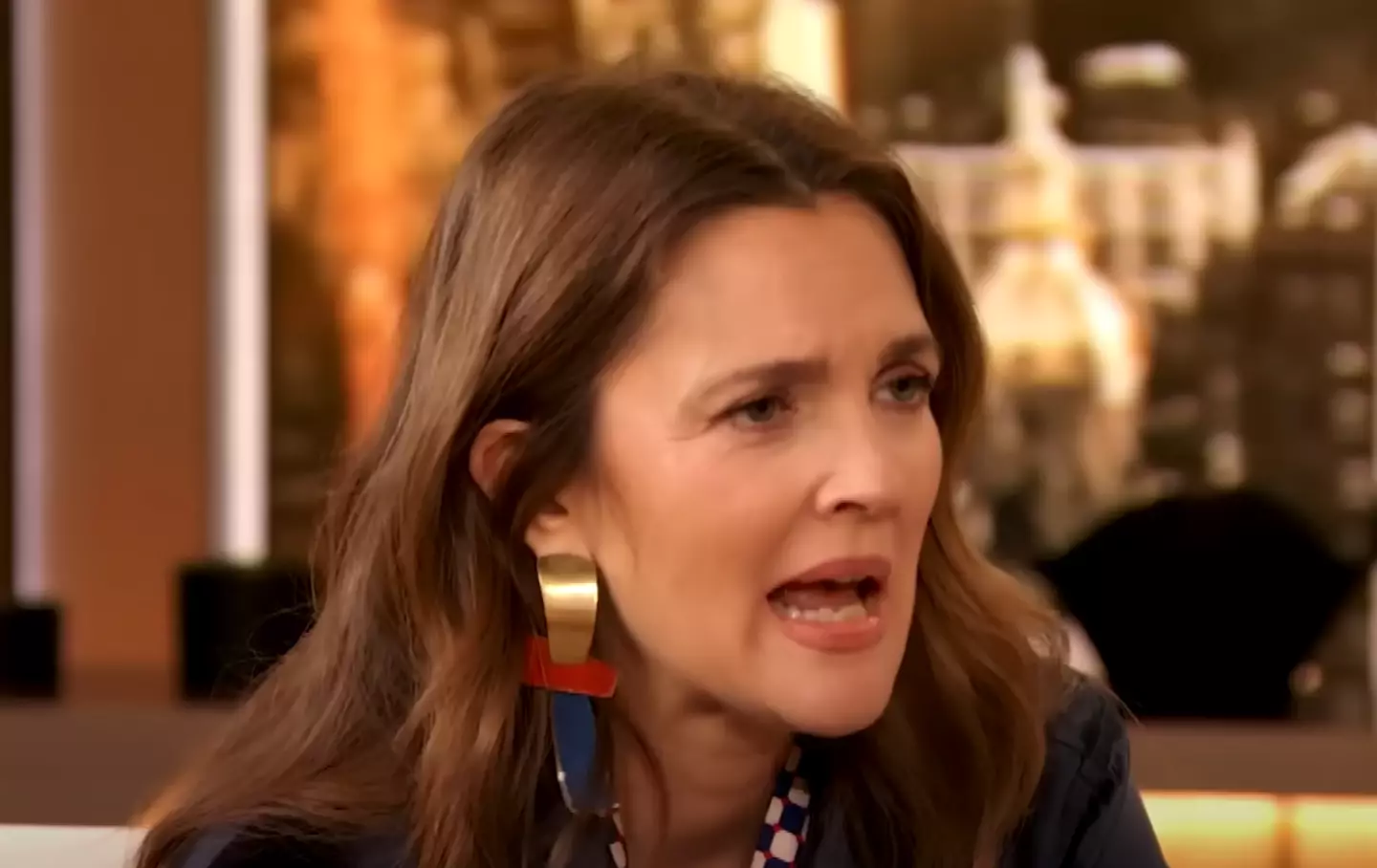 Barrymore said the film has helped her 'forgive' herself for being 'a blackout drinker' (Paramount Plus/ The Drew Barrymore Show)