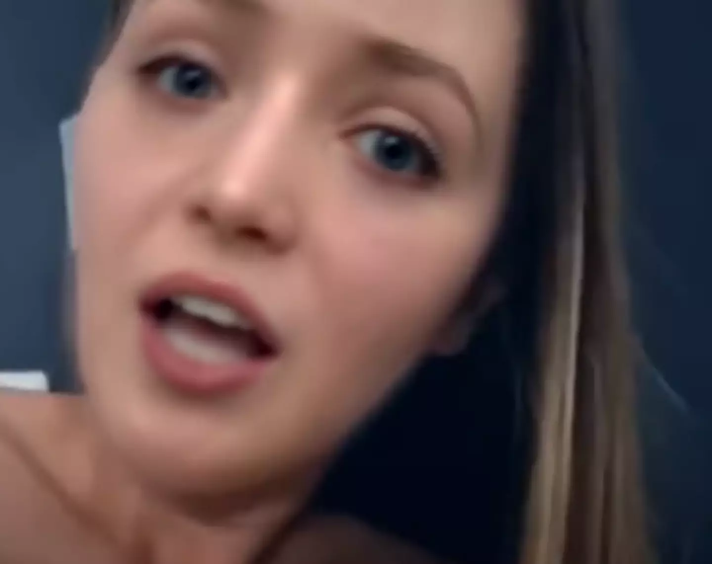 Taylor's face had been inserted into a pornographic video.