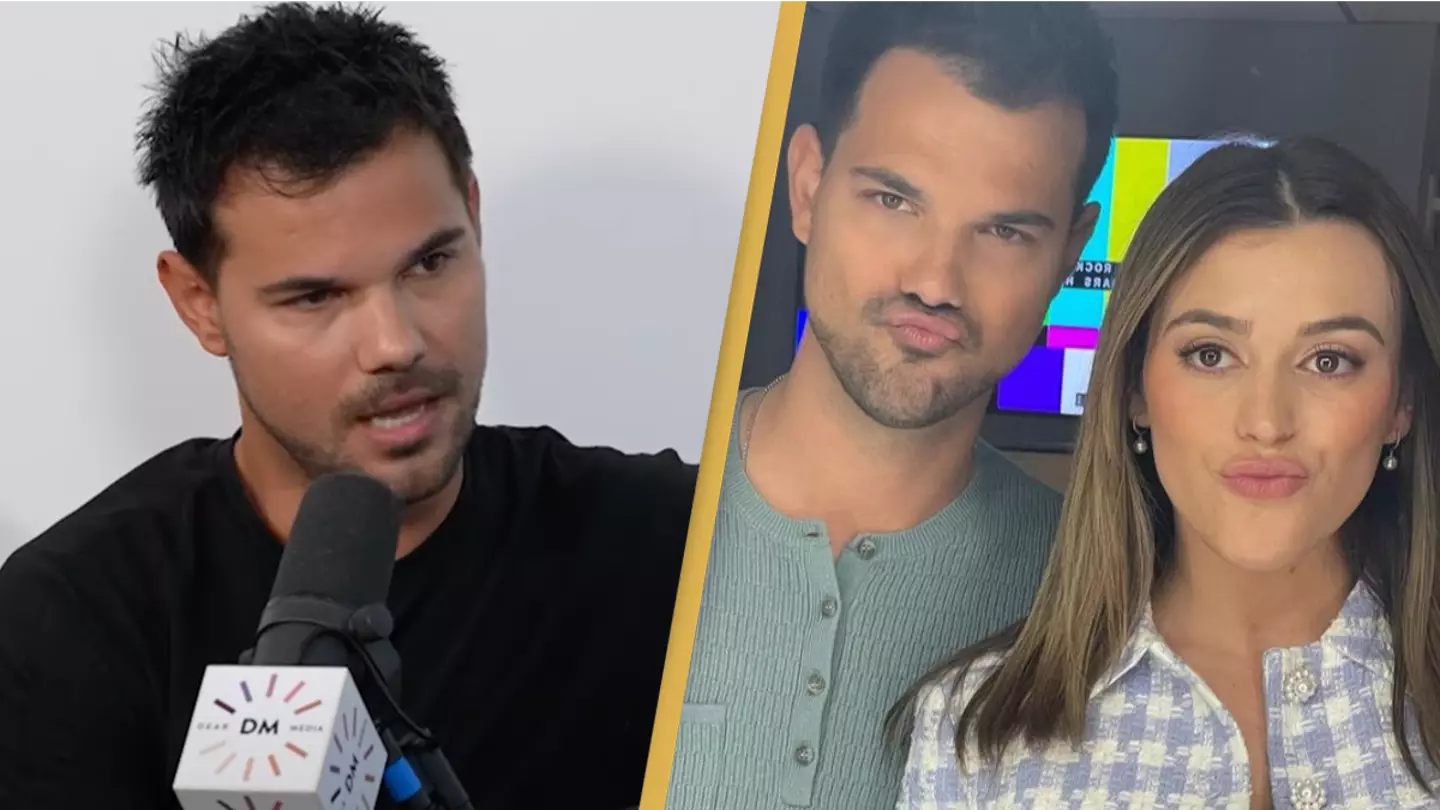 Taylor Lautner has trouble in airports because he’s married to Taylor Lautner