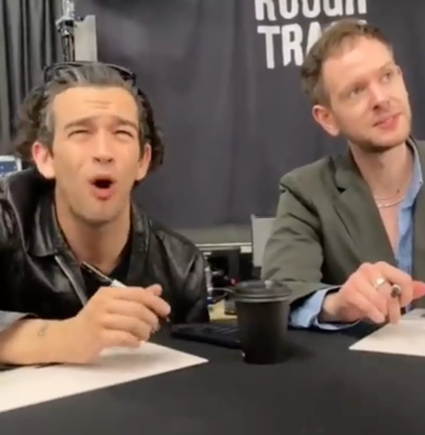 People were not impressed by his reaction.