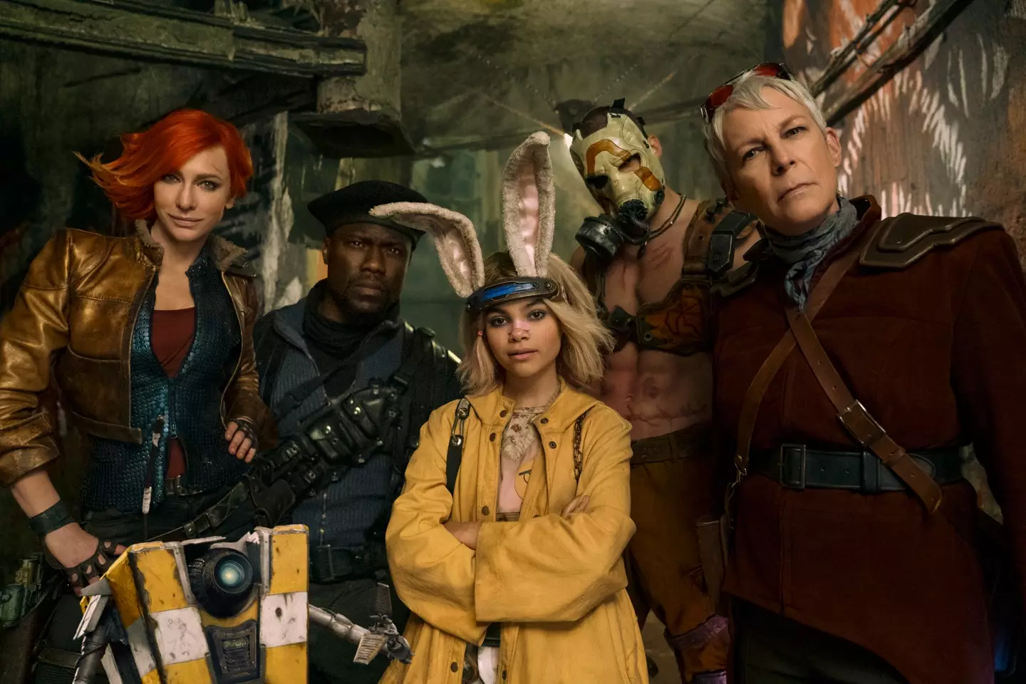 Cate Blanchett, Jamie Lee Curtis and Ariana Greenblatt star in Borderlands (Lionsgate)