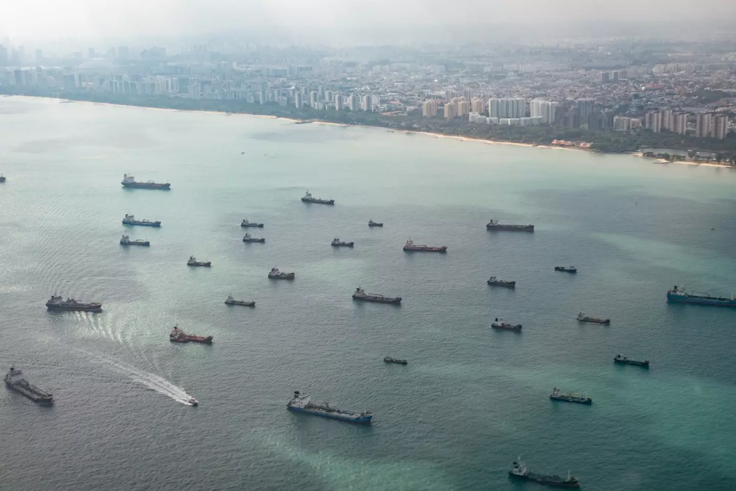 The cruise ship had been in the Singapore Strait when Reeta disappeared.