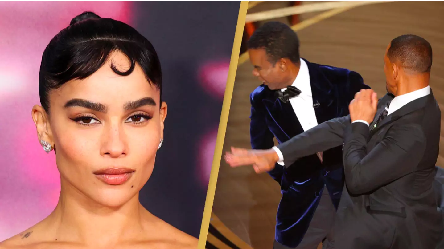 Zoë Kravitz speaks out about 'scary' backlash over her reaction to Will Smith's Oscars slap