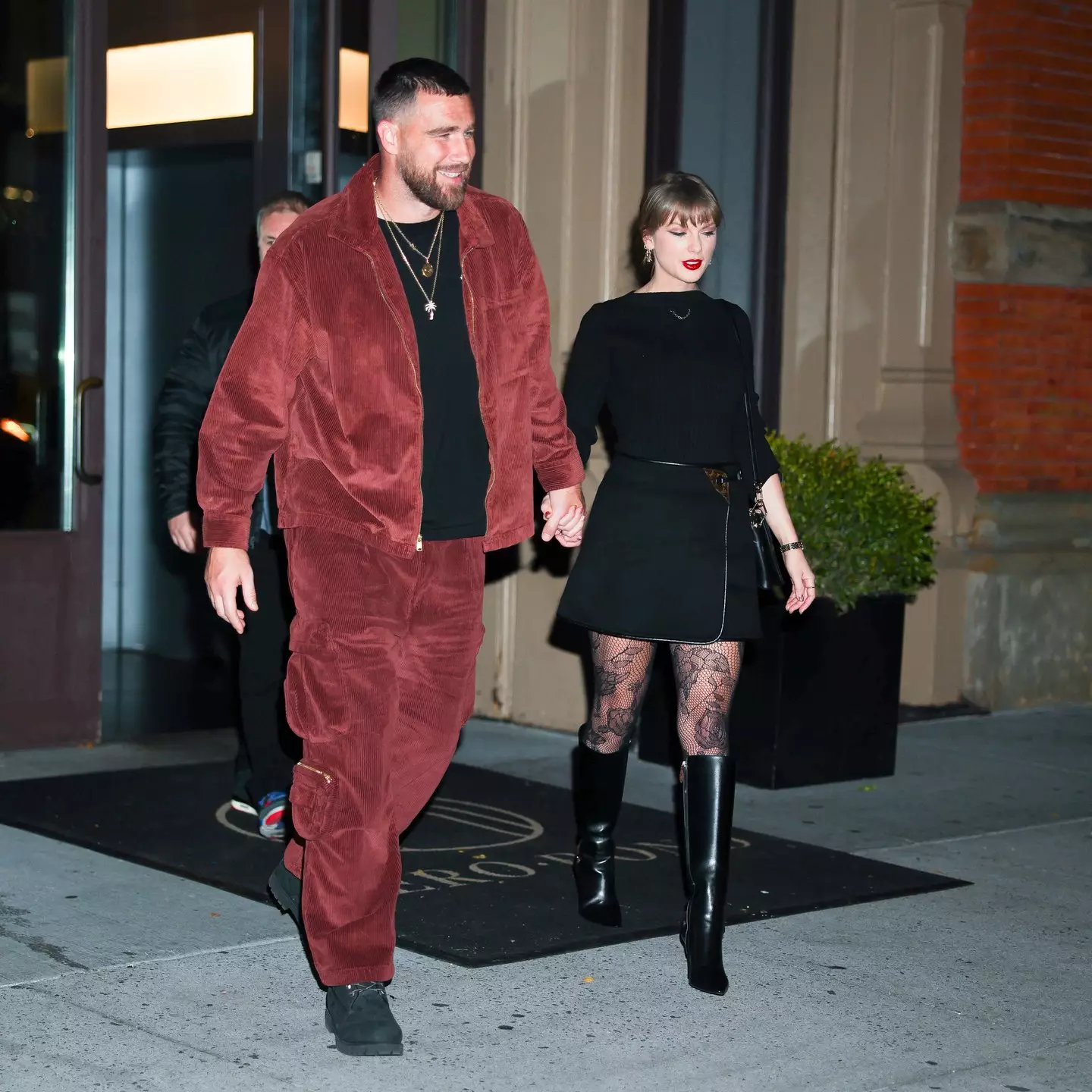 Taylor Swift and Travis Kelce pictured in November 2025 (Aeon/GC Images)