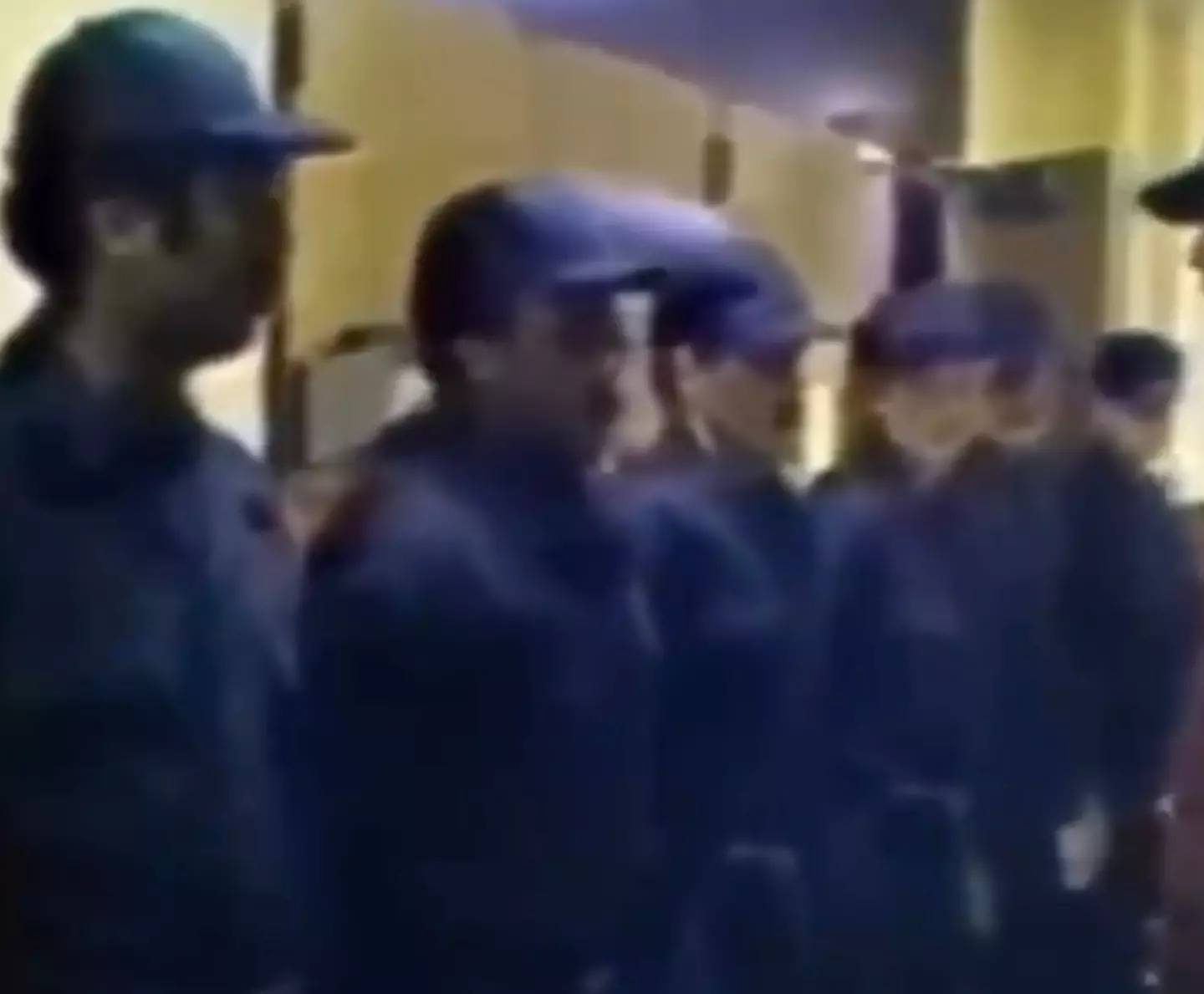 Swat teams waiting in the wings to swoop in.