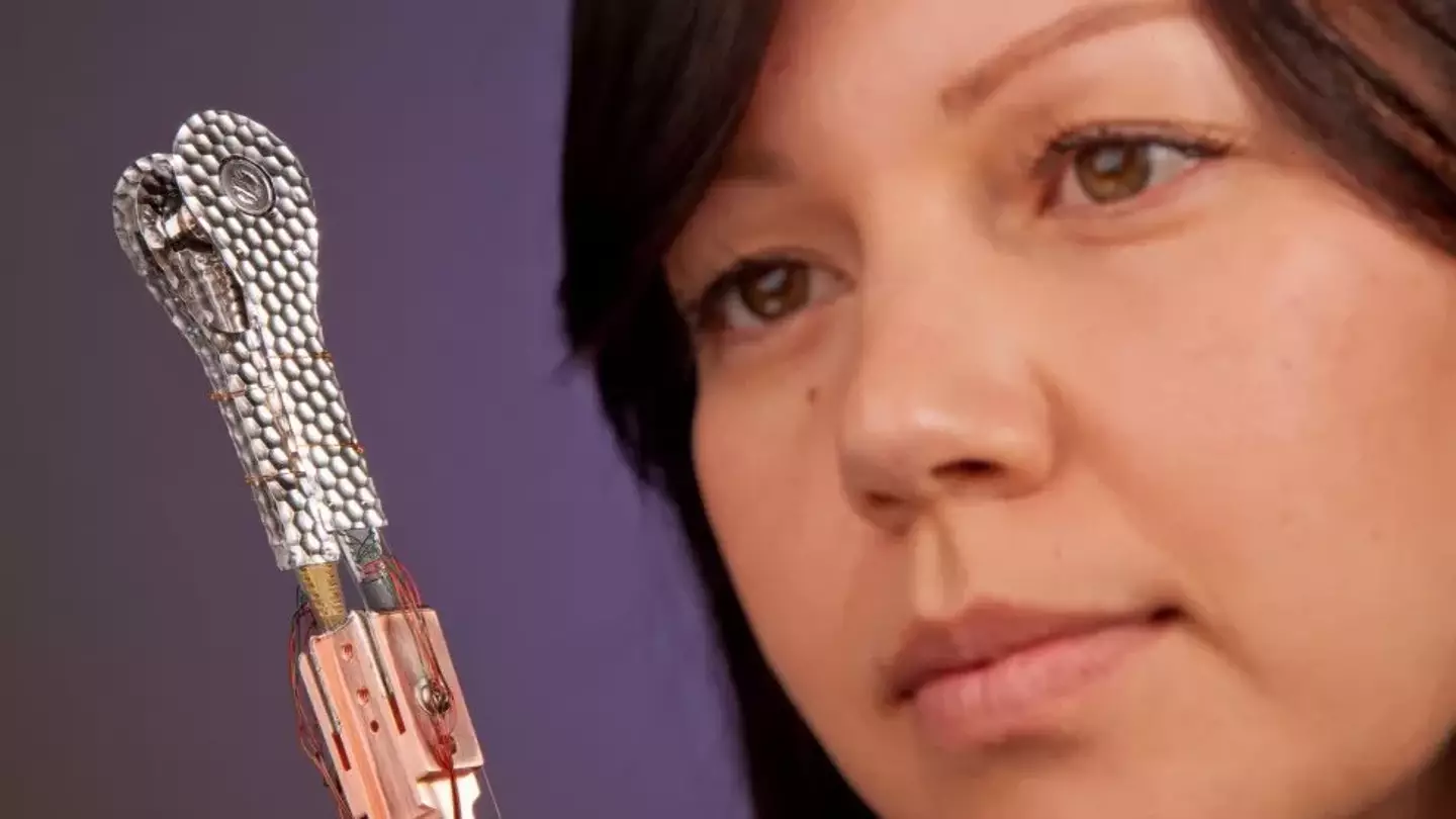 The groundbreaking diamond is the same size as a peppercorn.