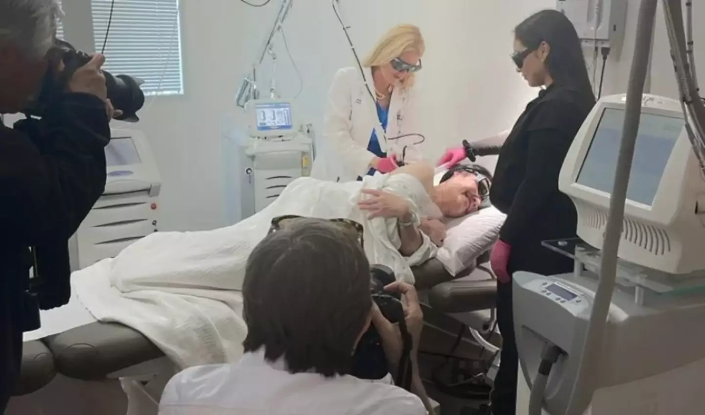 Kim Phuc Phan Thi received her final laser treatment this week.