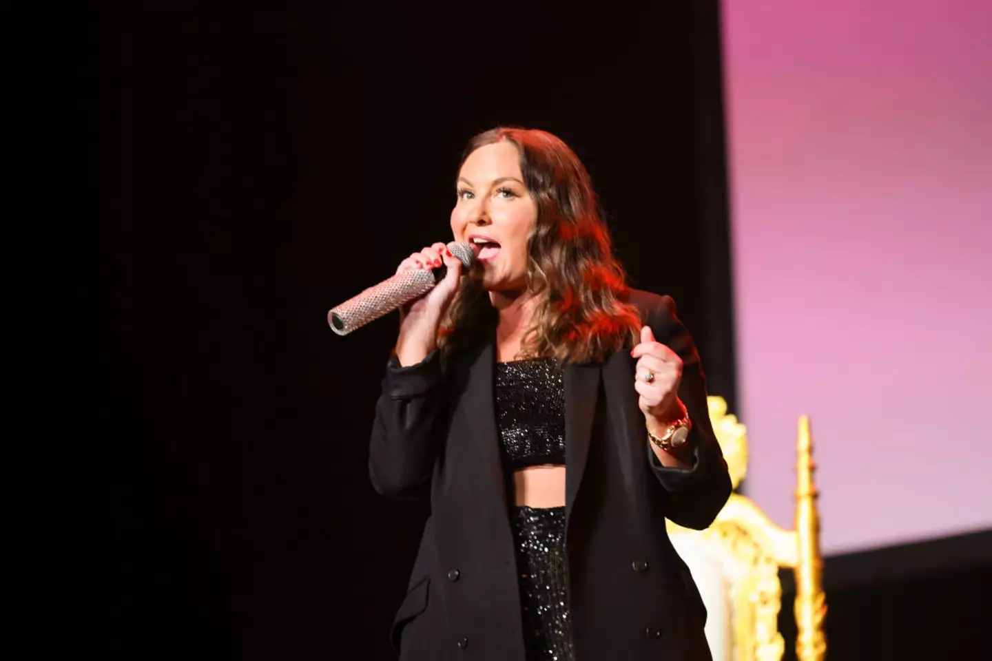 Taylor Strecker has said Eric Stonestreet is the 'worst guest' she has had on her show. (Matt Winkelmeyer/Getty Images)