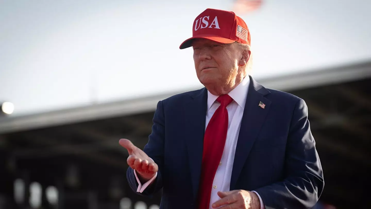 Donald Trump has issued a warning to countries that align themselves with BRICS (Scott Olson/Getty Images)