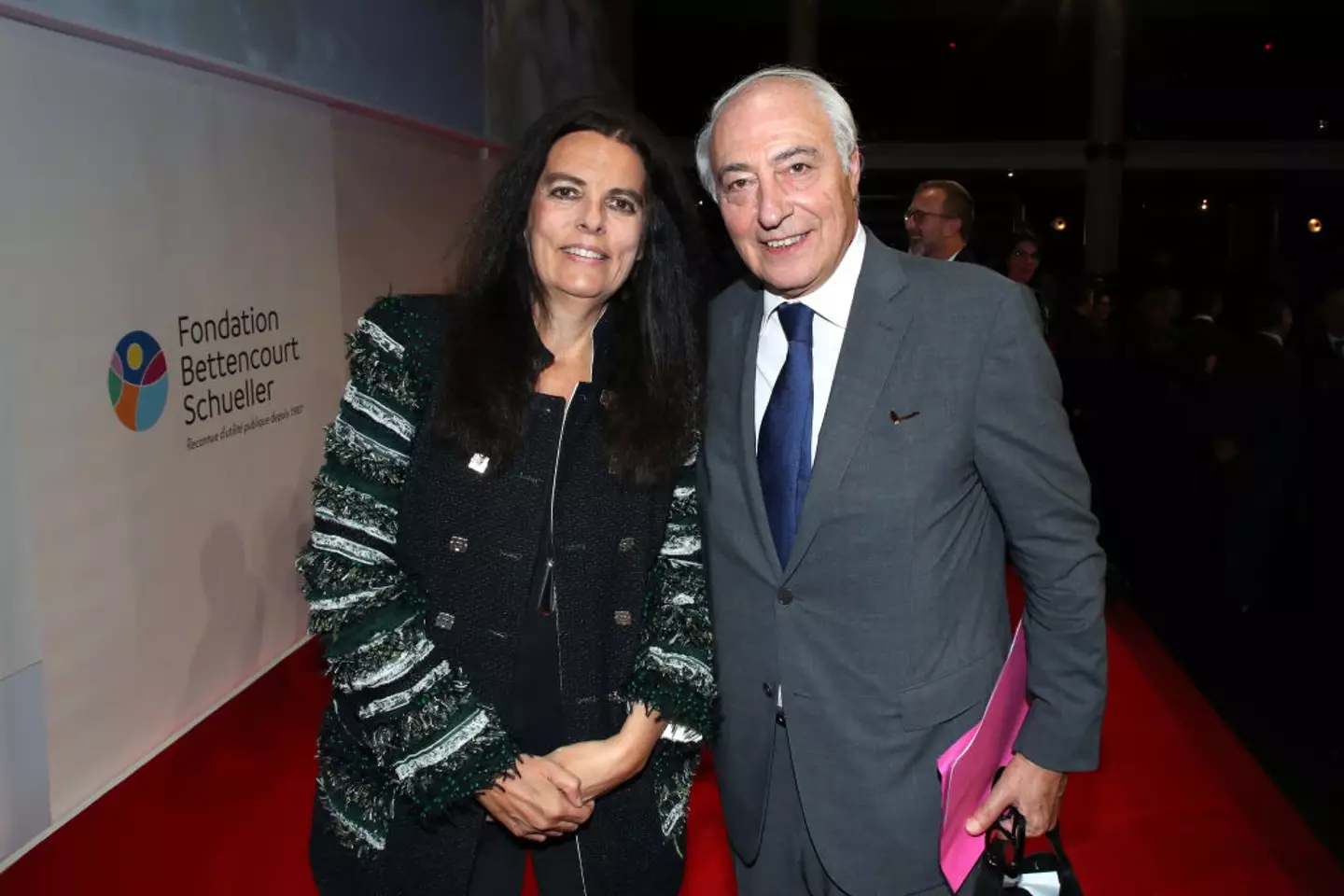 Françoise Bettencourt Meyers and her husband Jean-Pierre Meyers (Bertrand Rindoff Petroff/Getty Images for Fondation Bettencourt-Schueller)