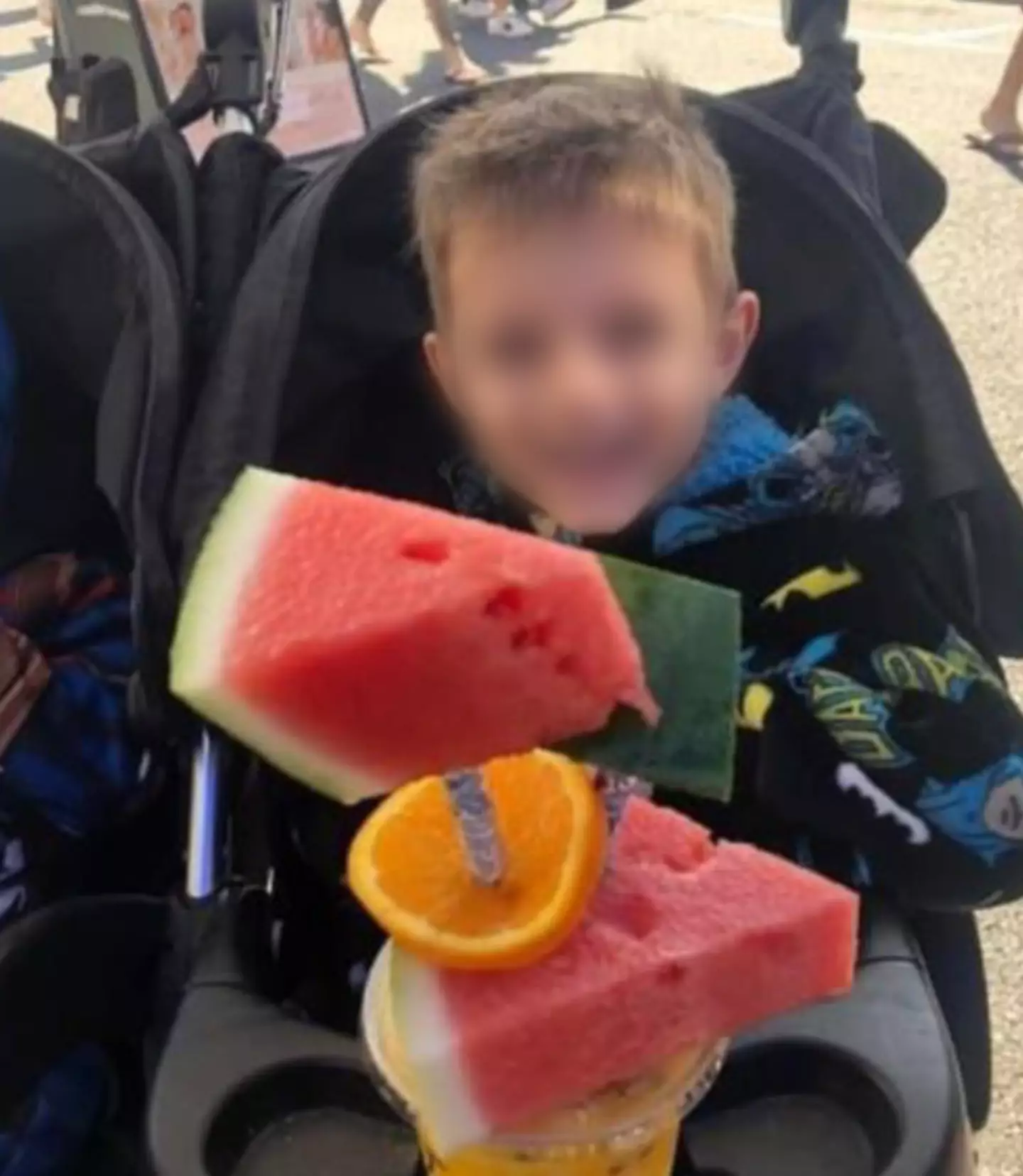 The birthday celebrations have not gone to plan.