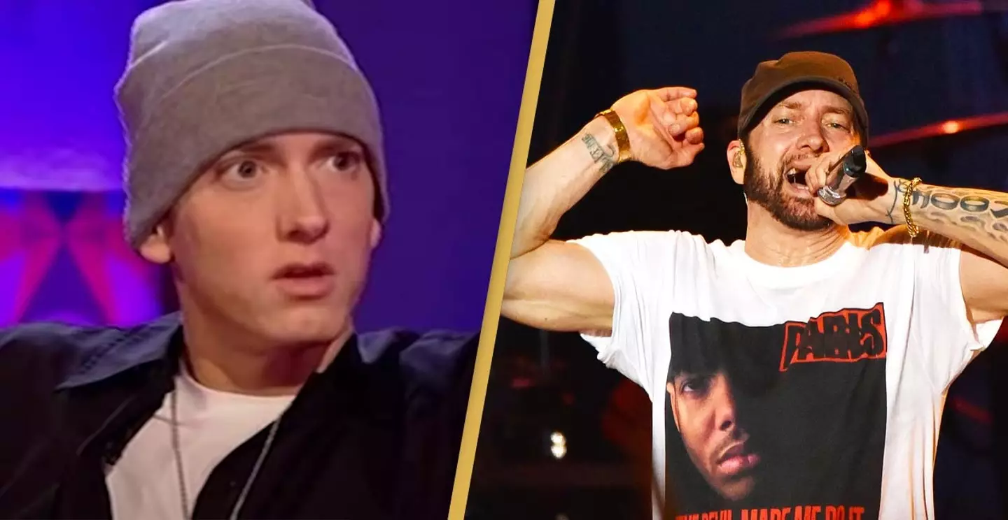 Eminem Explains How He Picks His Targets For A Diss Track (Friday Night With Jonathon Ross/ YouTube/ Alamy) 
