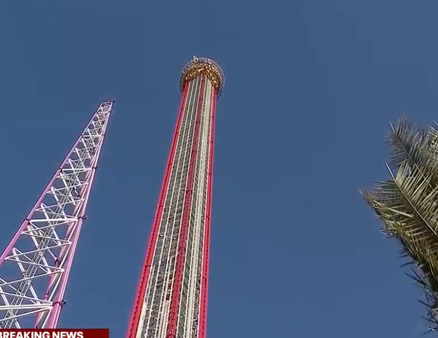 The freefall attraction at Icon Park in Orlando.