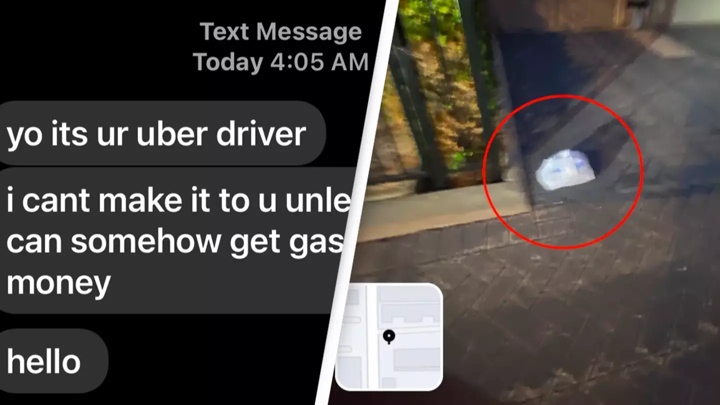 Uber Eats driver sparks debate after asking customer for gas money