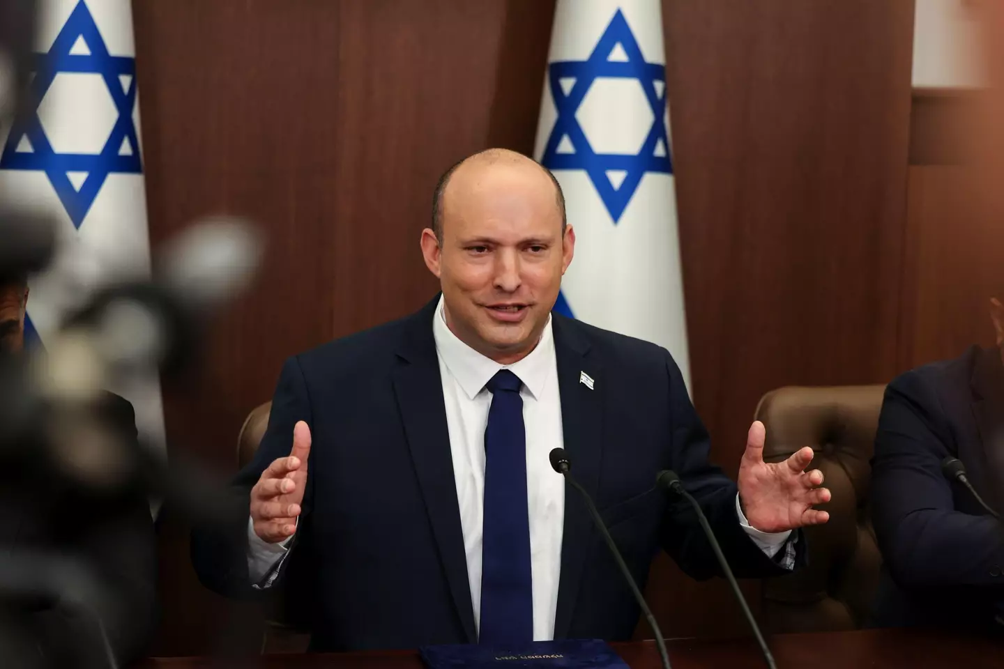 Bennett said he had accepted an apology from Putin.