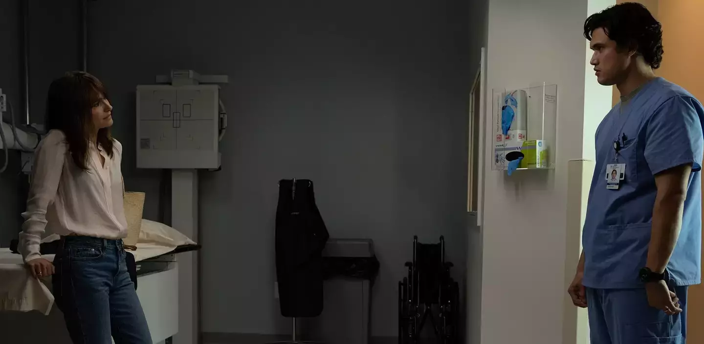 Melton claimed he wore a prosthetic for nine hours on the set of the film (Netflix)