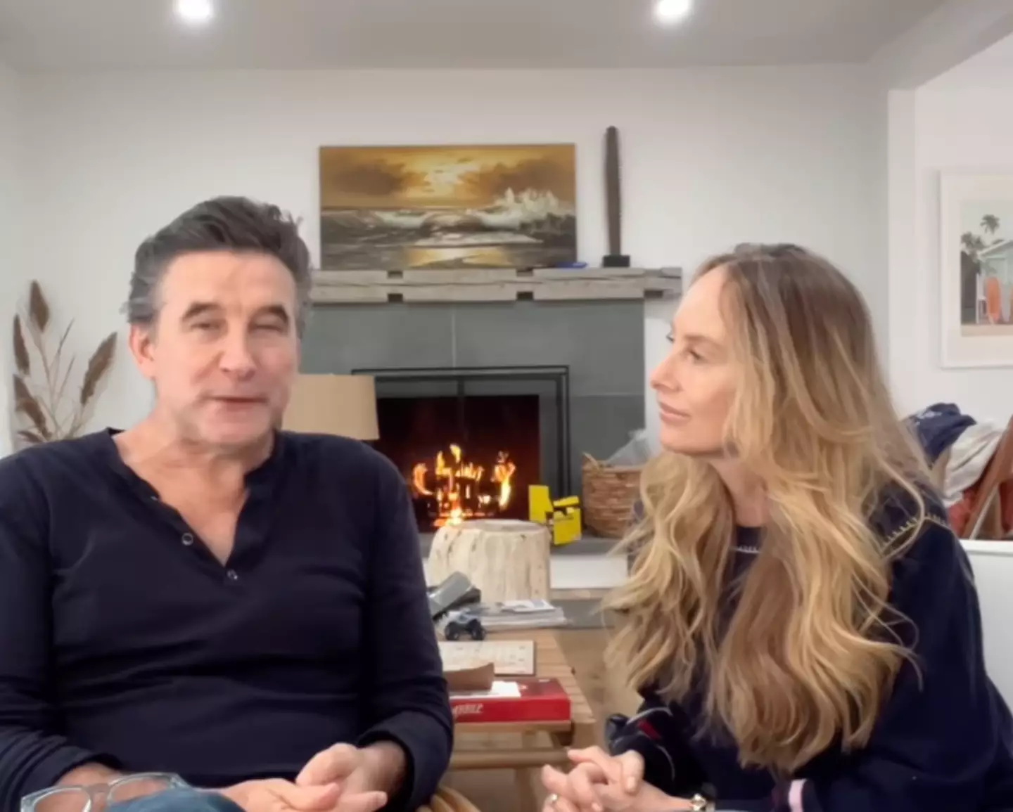 Chynna Phillips Baldwin has taken to social media amid her husband's drama with Sharon Stone.