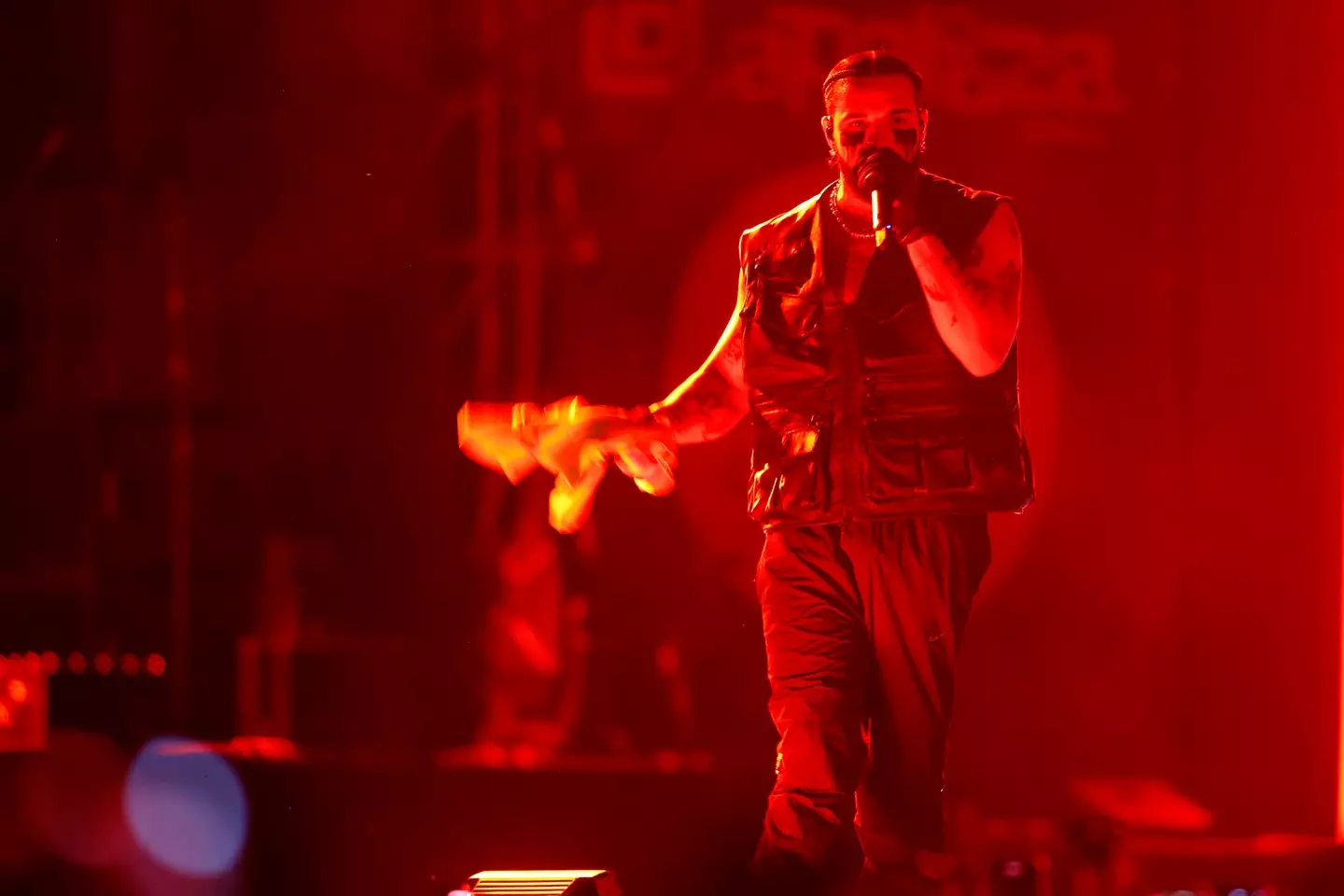 Drake has previously complained about having bras thrown at him.