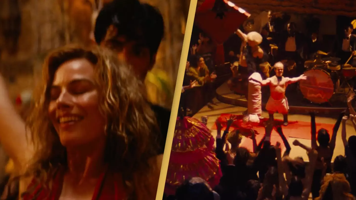 Brad Pitt and Margot Robbie party like crazy in first trailer for Hollywood epic Babylon