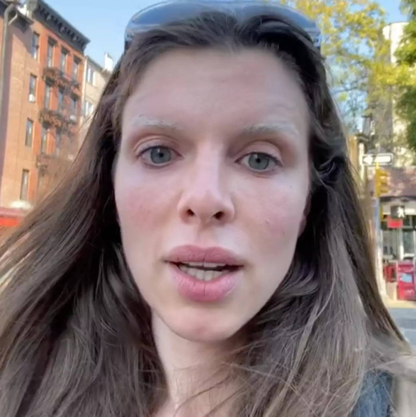 Julia Fox welcomed her child in 2021. (TikTok/@juliafox)