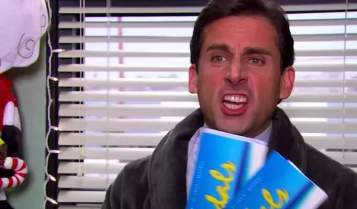 Steve Carell as Michael Scott in The Office.