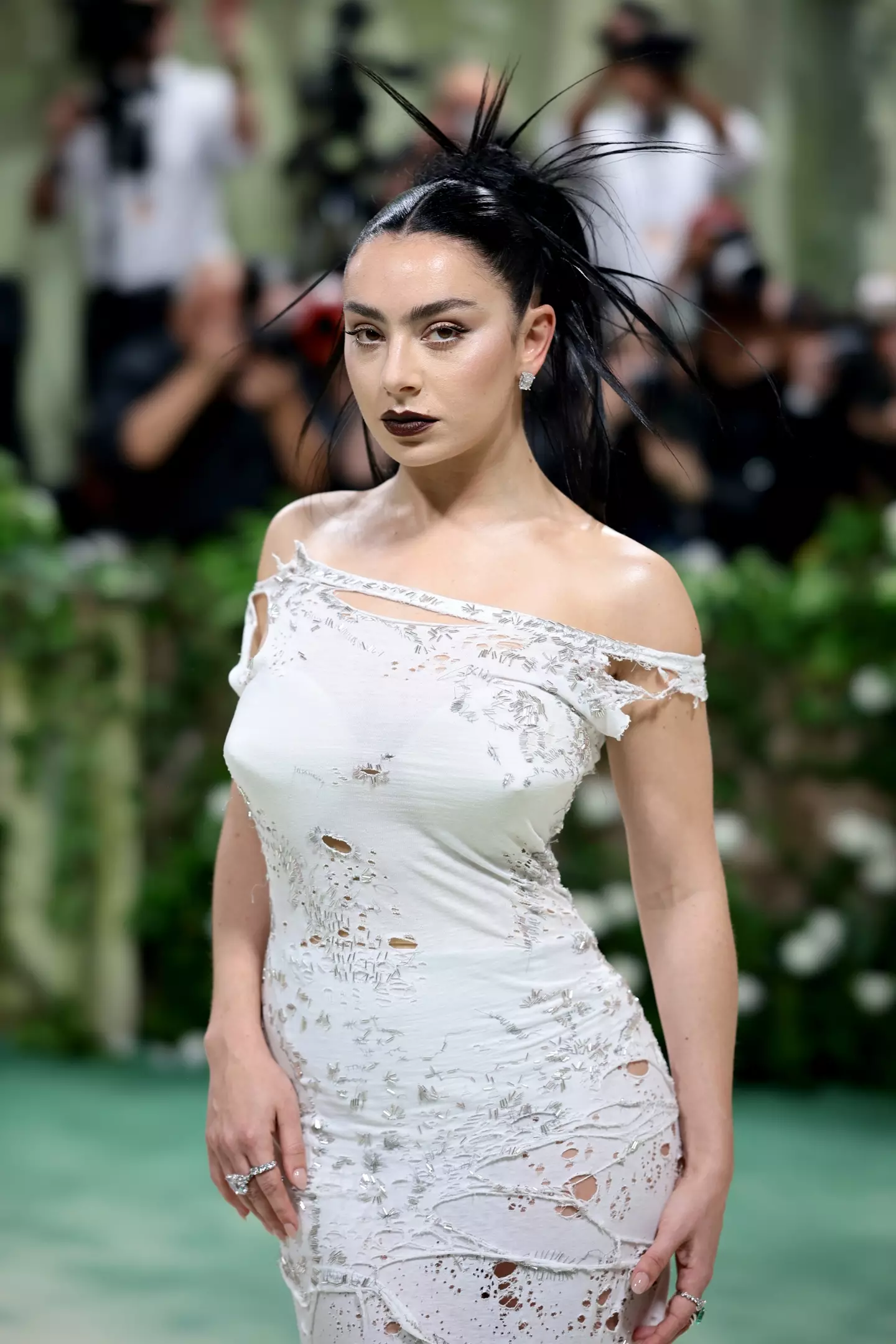 Charli XCX has released a new track with Billie Eilish. (Dimitrios Kambouris/Getty Images for The Met Museum/Vogue)