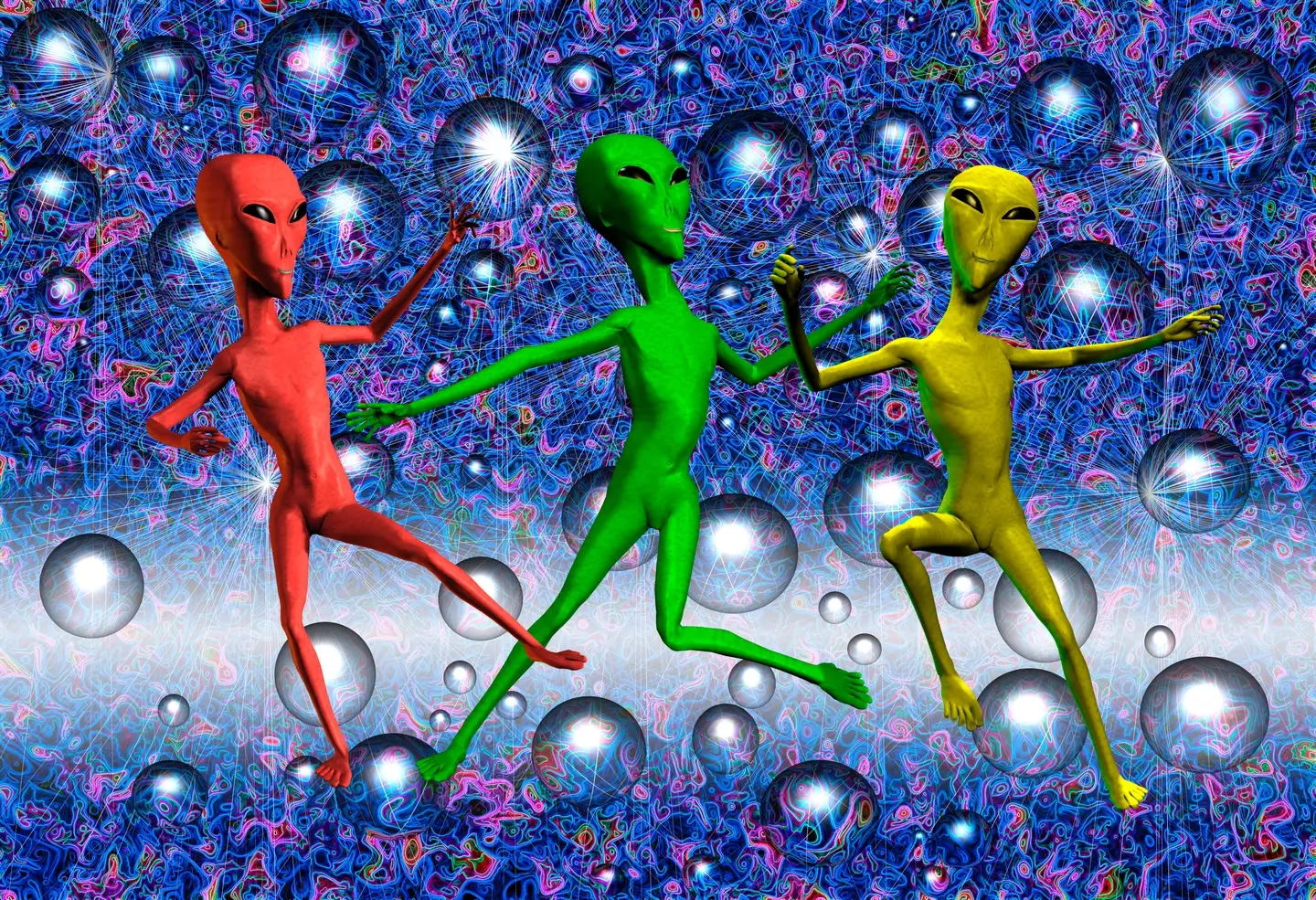 What aliens may look like if they were into jazz.