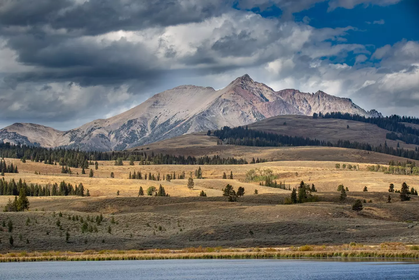 The location is in Yellowstone National Park. (George Rose/Getty Images)