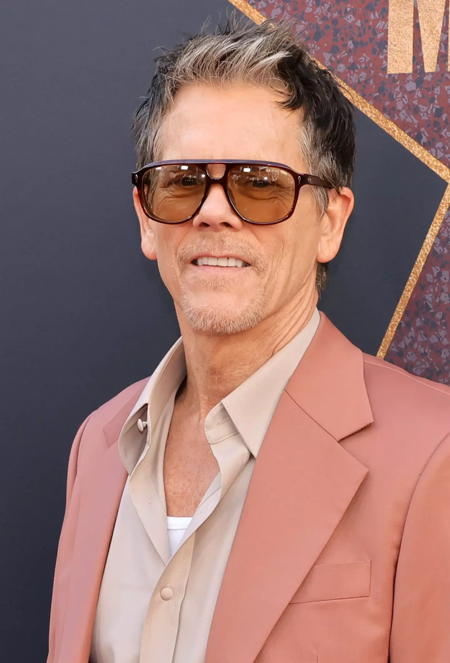 Kevin Bacon lived as a non-celebrity for the day. (Kevin Winter/Getty Images)