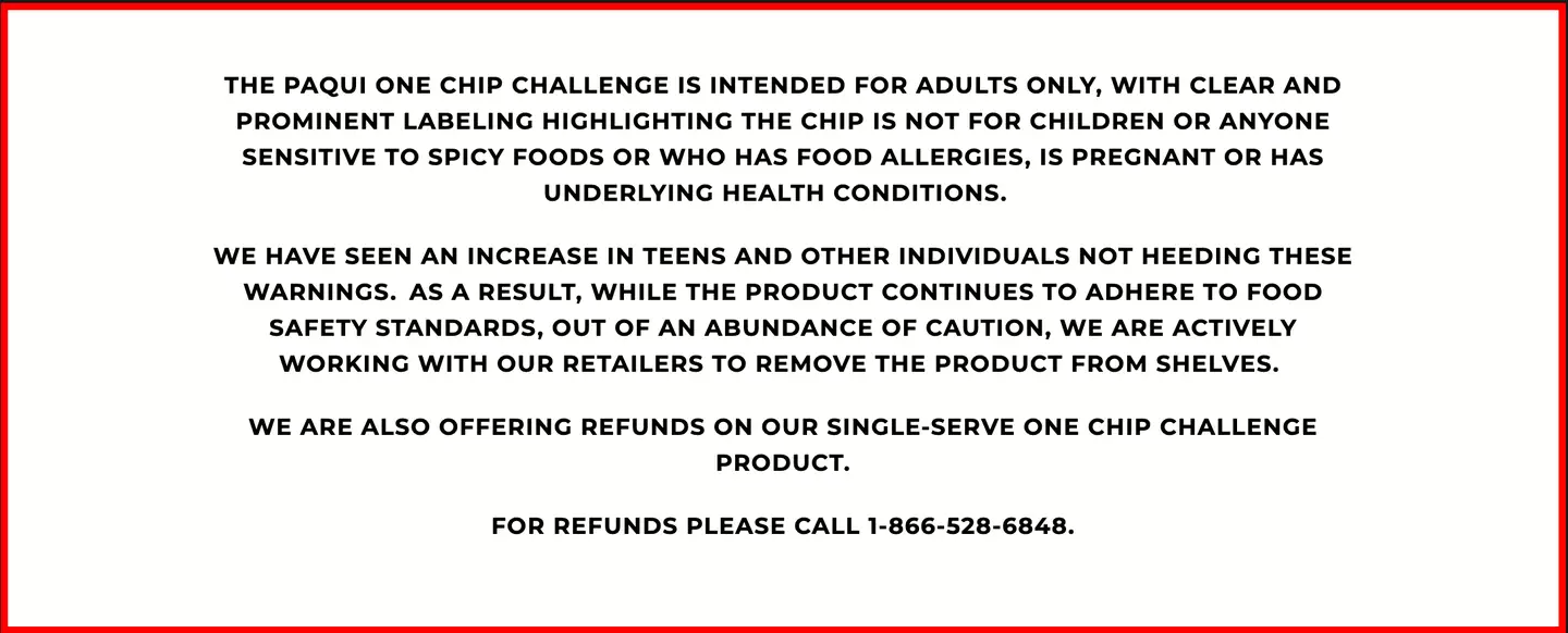The chip company has since issued an official statement on the matter.