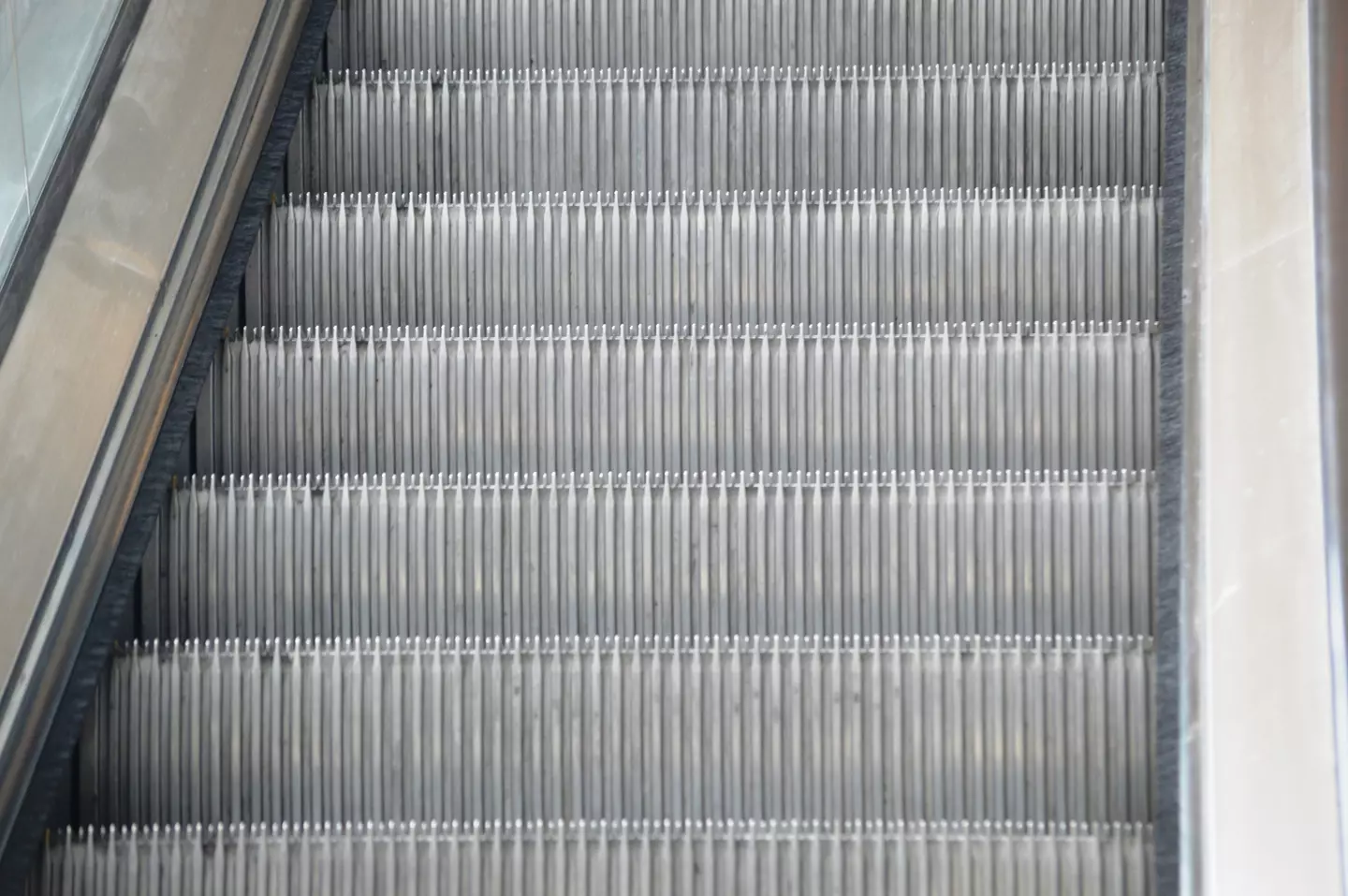 The reason escalators have brushes on the side is bizarrely for safety (Getty stock)