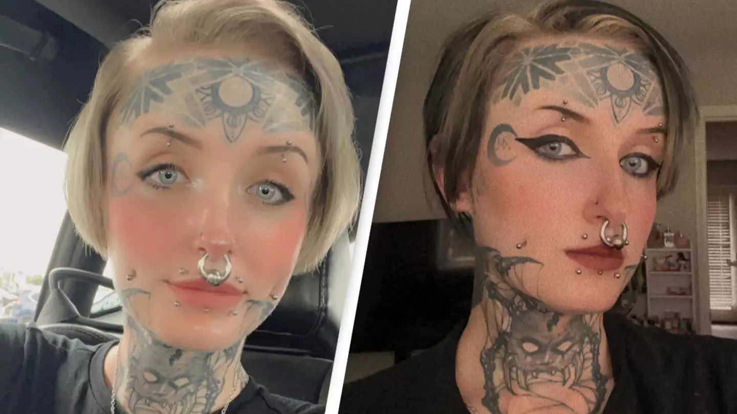 Woman confronts employees after accusing them of rejecting her job application because of tattoos