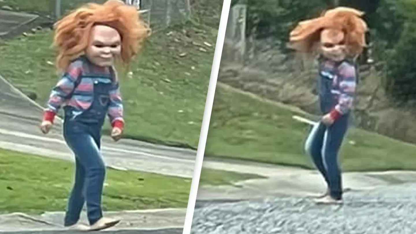 Five-Year-Old Dressed As 'Real Life Chucky' Scares Entire Town