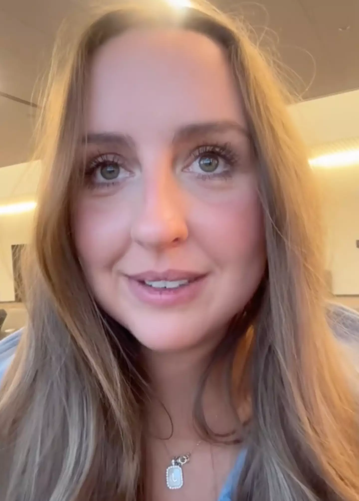 Jaime Wystub revealed her husband flew off without her (TikTok/ @jaimewystub)