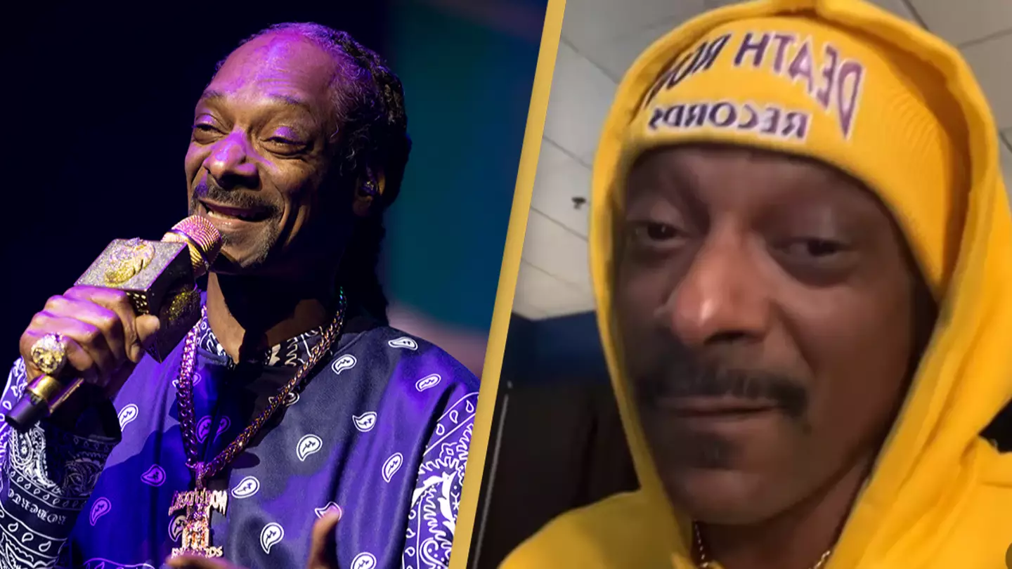 Snoop Dogg once had a pet cockroach that lived with him for six months
