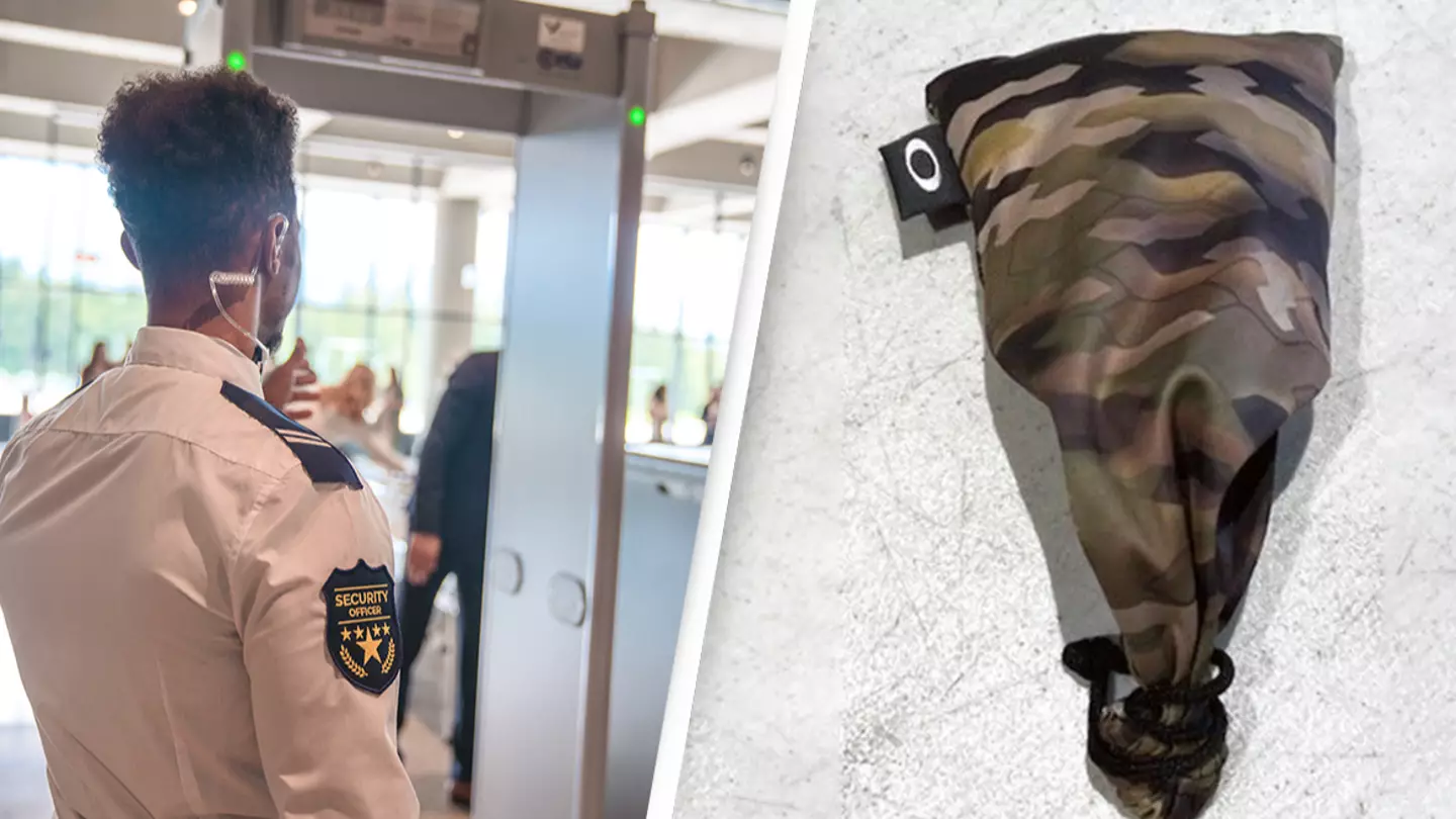 Man stopped at airport for trying to board flight with unbelievable item in his pants