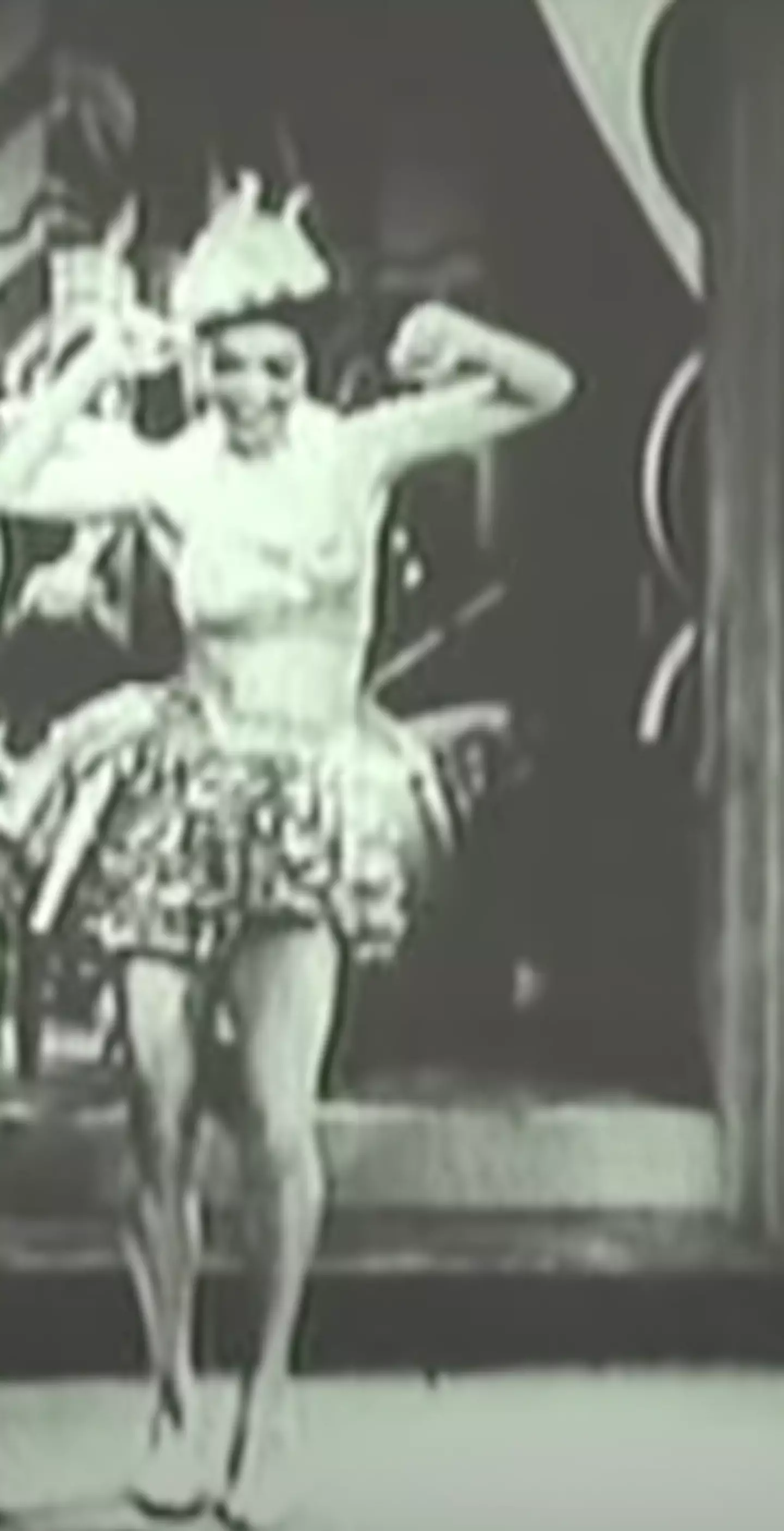 Alice dancing in the 1940s.