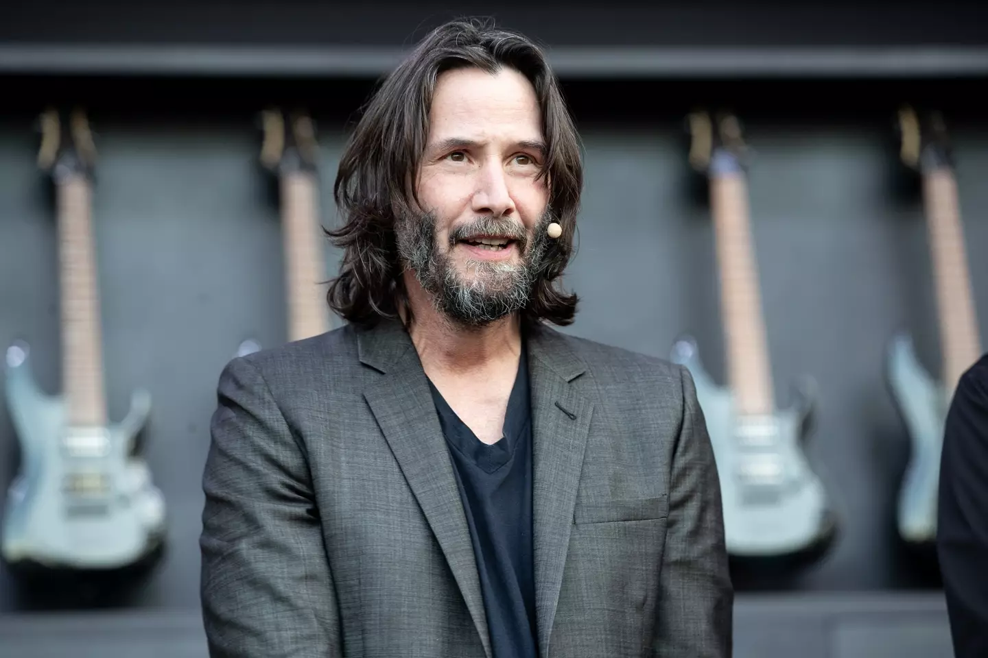 Keanu Reeves is back doing music.