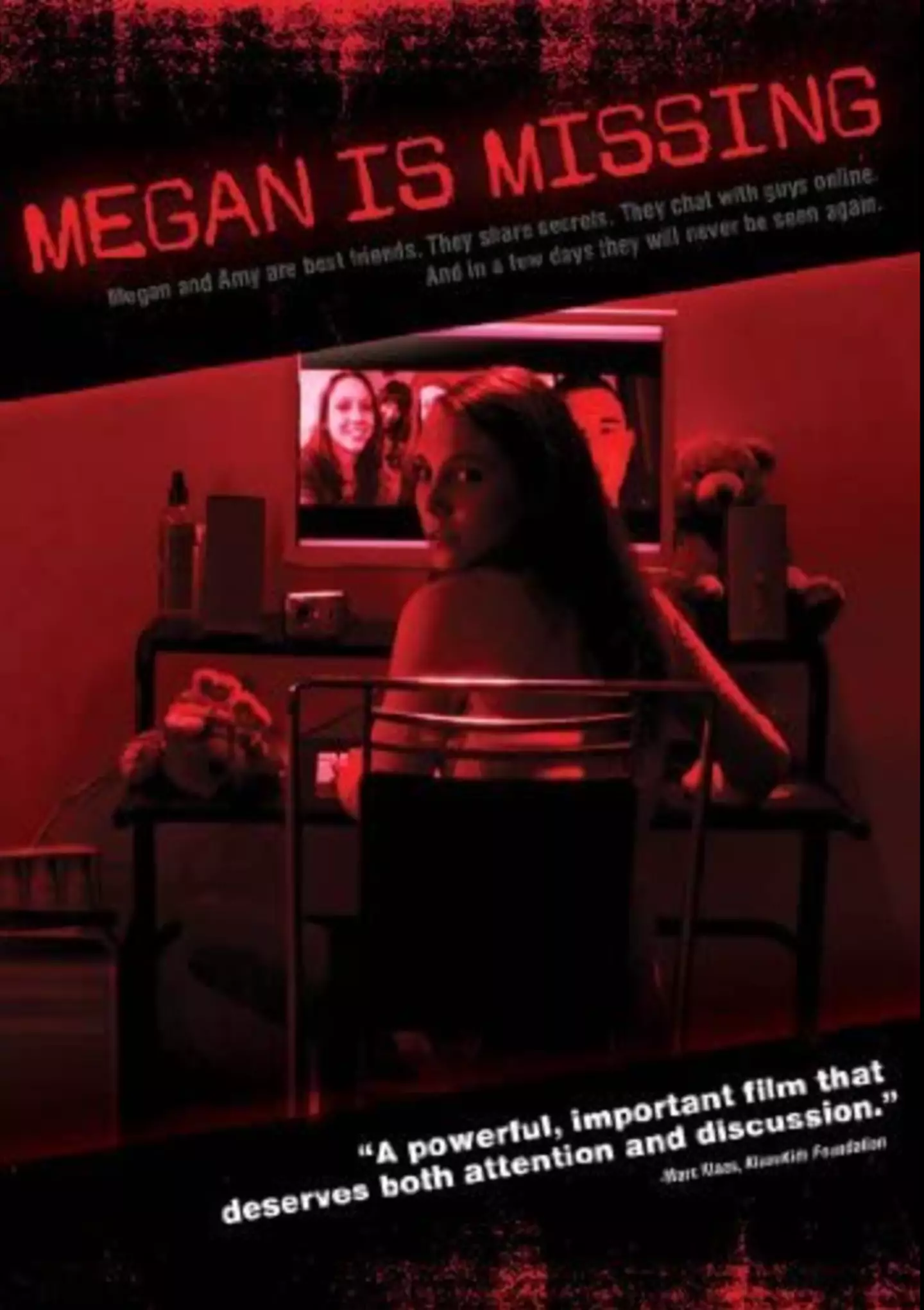 The post for Megan Is Missing (2011).