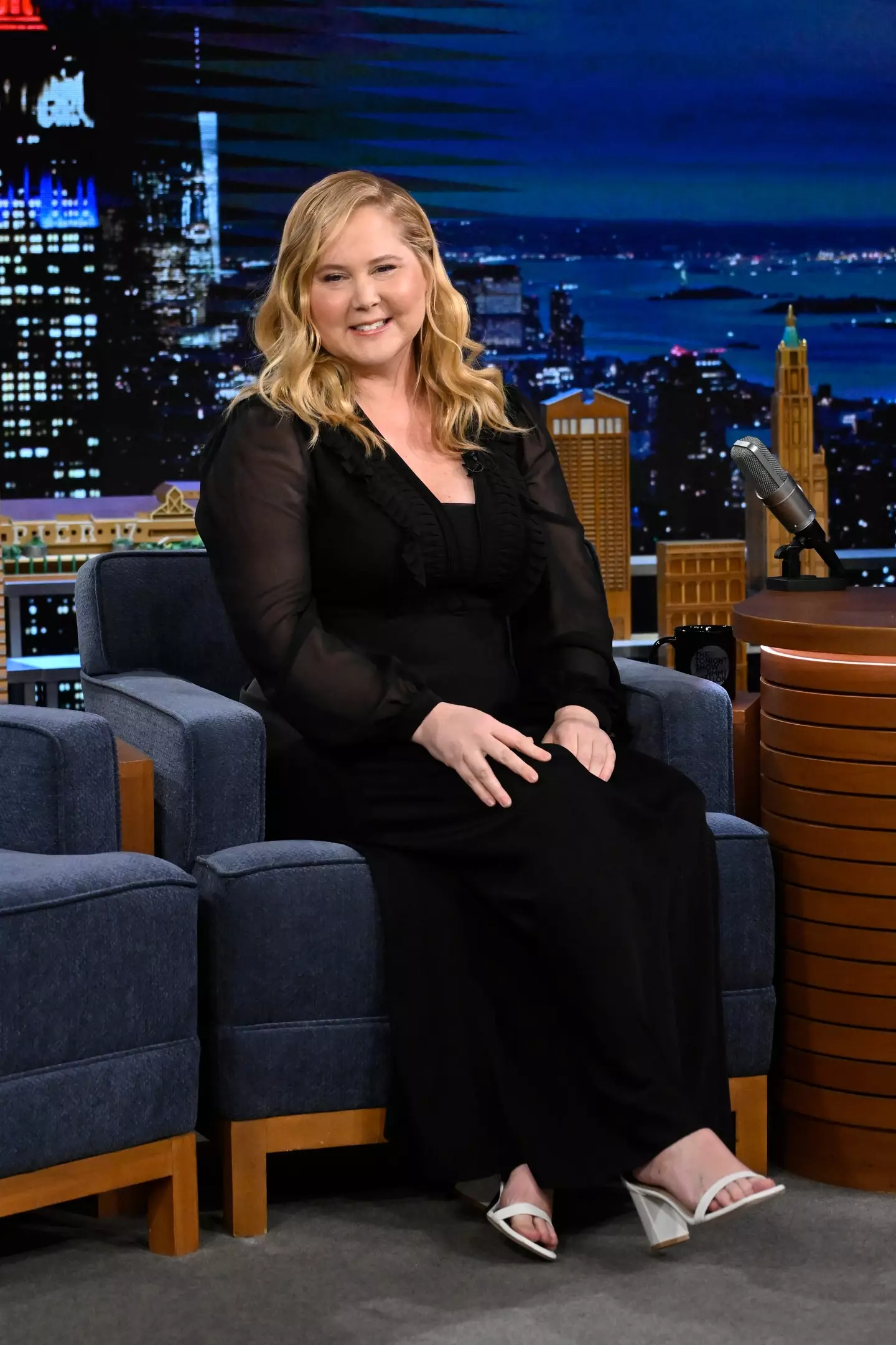 Amy Schumer on The Tonight Show.