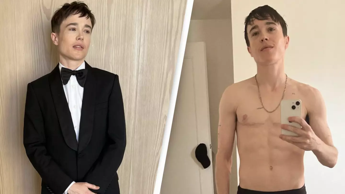 Elliot Page Feels Better Than Ever After 'Joyful Moment' Wearing Suit To Oscars