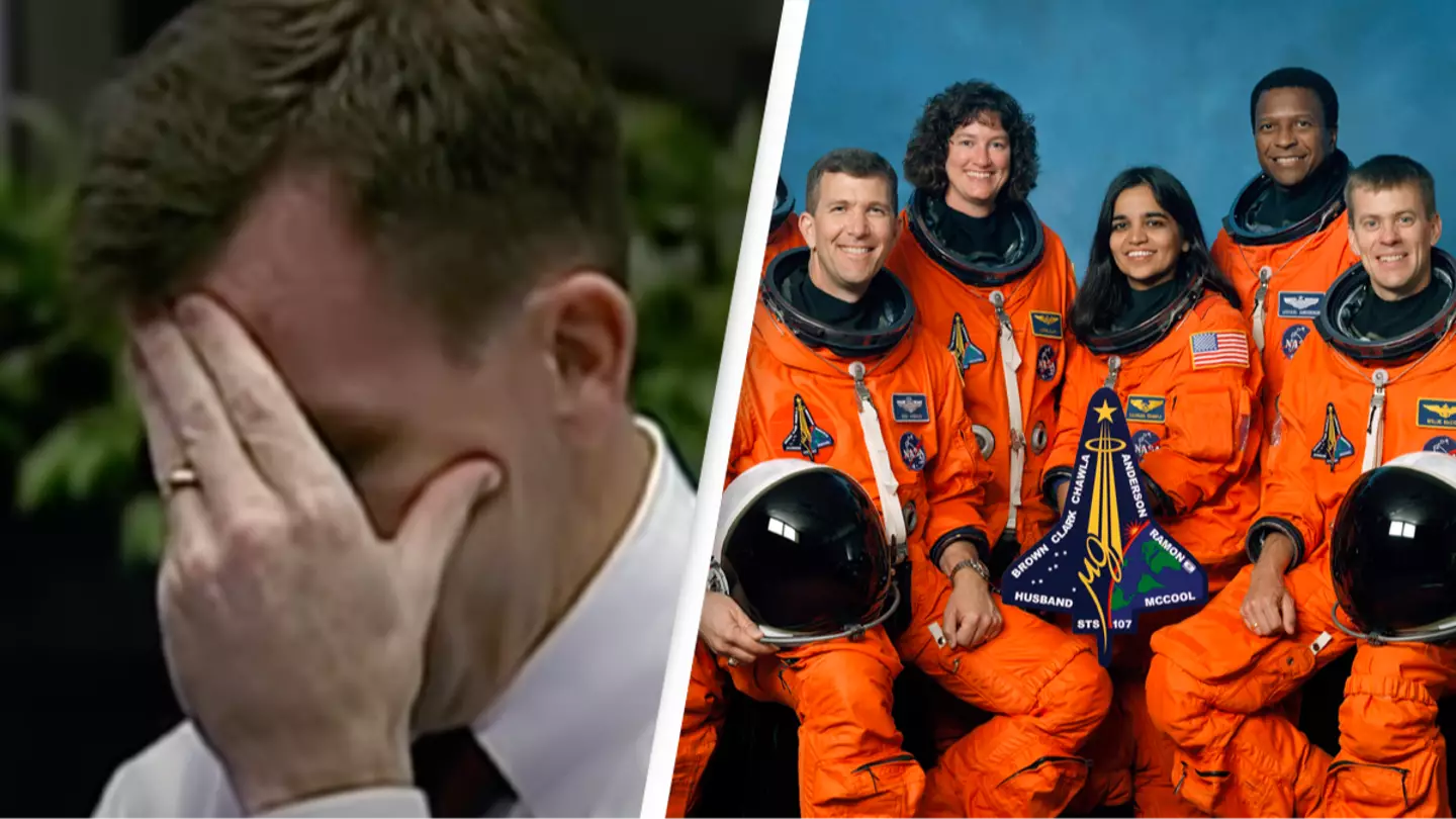 NASA's Mission Control broke into tears after losing Columbia shuttle leaving seven astronauts dead