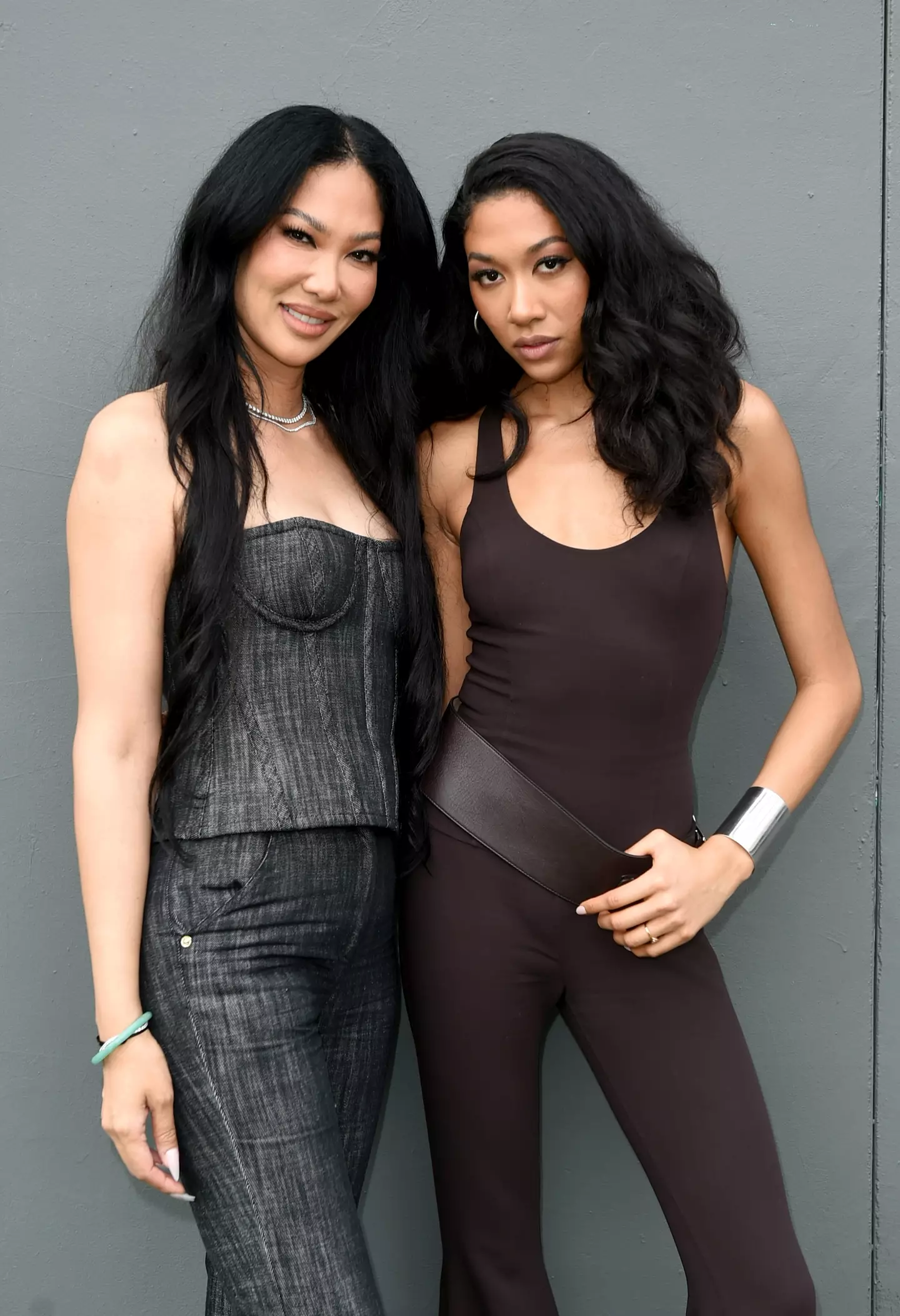 Kimora Lee Simmons and Aoki Lee Simmons seen at the Teen Vogue Summit 2023. Vivien Killilea/Getty Images for Teen Vogue 