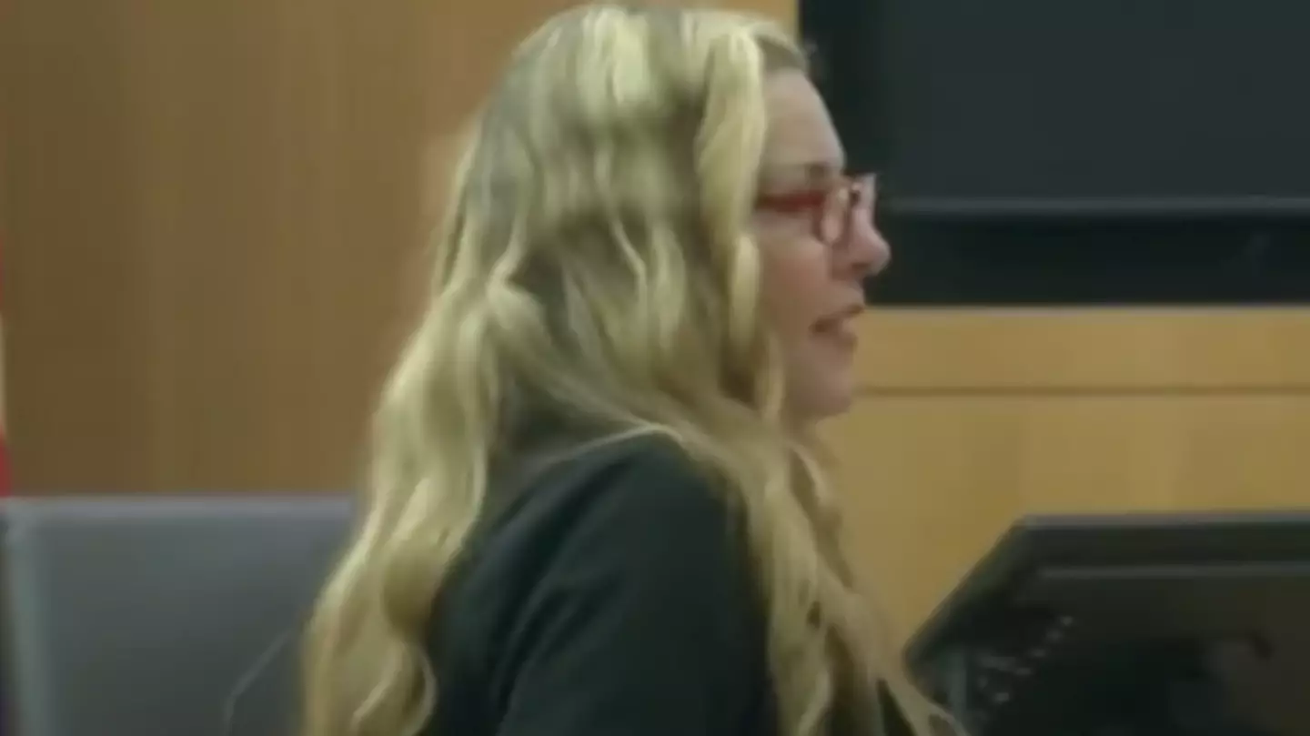Woman who murdered her two children makes mistake minutes into trial for husband's death